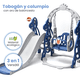 thumbnail image 3 of Resbaladilla Centro Infantil Juego Tobogán Columpio Canasta, 3 of 7