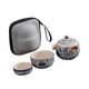 thumbnail image 5 of Juego de tetera china, tetera china, regalo de inauguración de la casa con tapa, juego de té de cerámica portátil, Tetera de cerámica para sala de té 2 tazas, 5 of 9