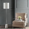 thumbnail image 6 of JONATHAN Y Lincoln 62.5" Marble/Metal LED Floor Lamp, White/Chrome, JYL2061A, 6 of 8