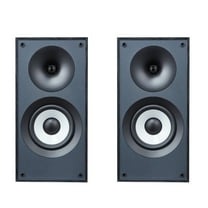 KFFKFF Powered Bookshelf Speakers, 25W x 2, Active Studio Monitor with 5.5-Inch Woofer, Multiple Connectivity Options Including Bluetooth/RCA/Coaxial/Optical/USB/Subwoofer, Wooden Cabinet Design