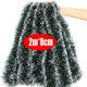 thumbnail image 3 of Christmas Green Cane Ribbons Garland DIY Xmas Tree Ornaments Green Cane Ribbons Wreath Hanging Pendent Home Party Decoration, 3 of 5