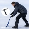 thumbnail image 4 of Bookk Ice Drill Adapter Ice Attachment Metal Sturdy Replacement Conversion, 4 of 6