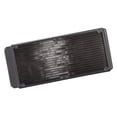 thumbnail image 3 of Radiador de refrigeración líquida de 18 tubos, prueba de presión de 1 bar, enfriador de CPU con interfaz de rosca G1/4 para montaje en ventilador de 12 cm, 3 of 14
