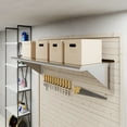 thumbnail image 5 of AmGood 24 in. x 60 in. Stainless Steel Wall Shelf | NSF Certified | Appliance & Equipment Metal Shelving | Kitchen, Restaurant, Garage, Laundry, Utility Room, 5 of 10
