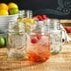 thumbnail image 2 of Juego de 6 Tarros Frascos estilo Mason Jar Vintage Vidrio Labrado 480 Ml Color Transparente Sin tapa para Bebidas y Jugos, 2 of 5