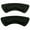Black, variant on tooloflife Pair of Heel Grips Pads Liner Cushions Self Adhesive for Loose Shoes Extra Thick Pads Unisex