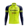 thumbnail image 3 of Maillot de ciclismo Pro Team CADEX para hombre, forro polar térmico de invierno, ropa deportiva TRIMTEX para ciclismo, ropa para exteriores para ciclismo de carretera, 3 of 5