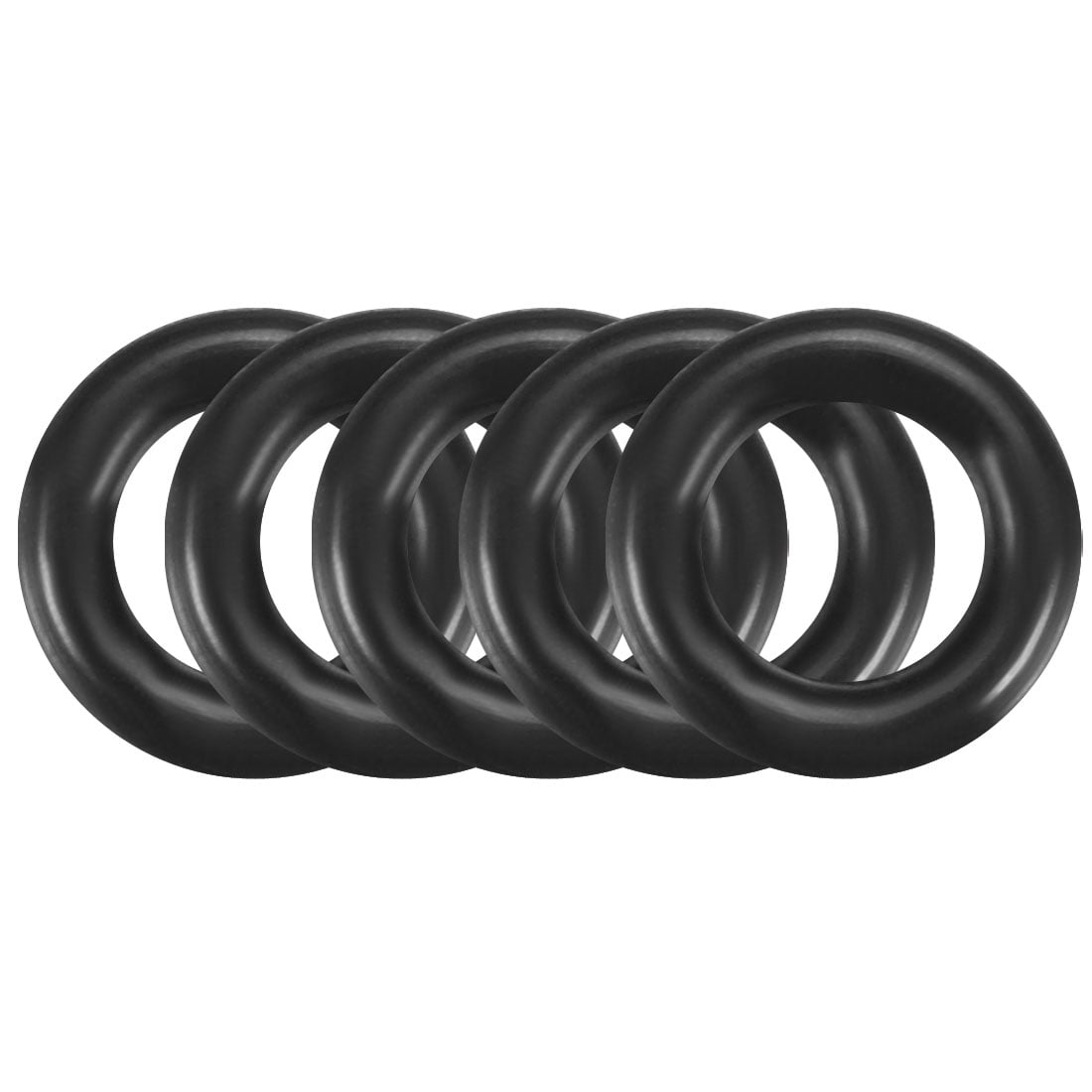 100Pcs 7x1.5mm Nitrile Rubber Orings Heat Resistant Sealing Ring
