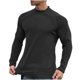 thumbnail image 2 of pstuiky Camisas para hombre de manga larga, Blusas casuales de manga larga con cuello redondo y color liso para hombre camisetas de hombre xl, 2 of 5