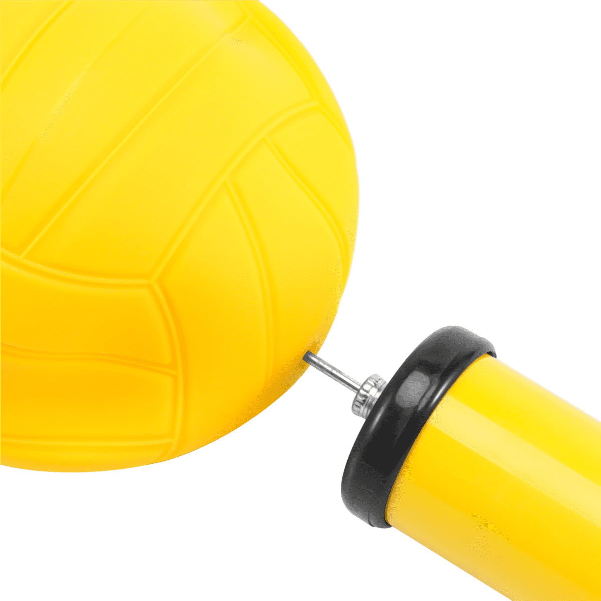Roundnet Game Replaceable Competitive Balls Mini Volleyball 15-Pack with Pump