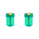 thumbnail image 3 of Injueey Botella de agua Pajita 300ML Taza portátil anti-escaldado Plástico Oficina Estudiante Escuela Transporte Gimnasio Drinkware Verde Verde 2piezas, 3 of 6