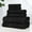 Black, variant on Superior Miami 100% Cotton Lightweight 6-Piece Towel Set, Sage