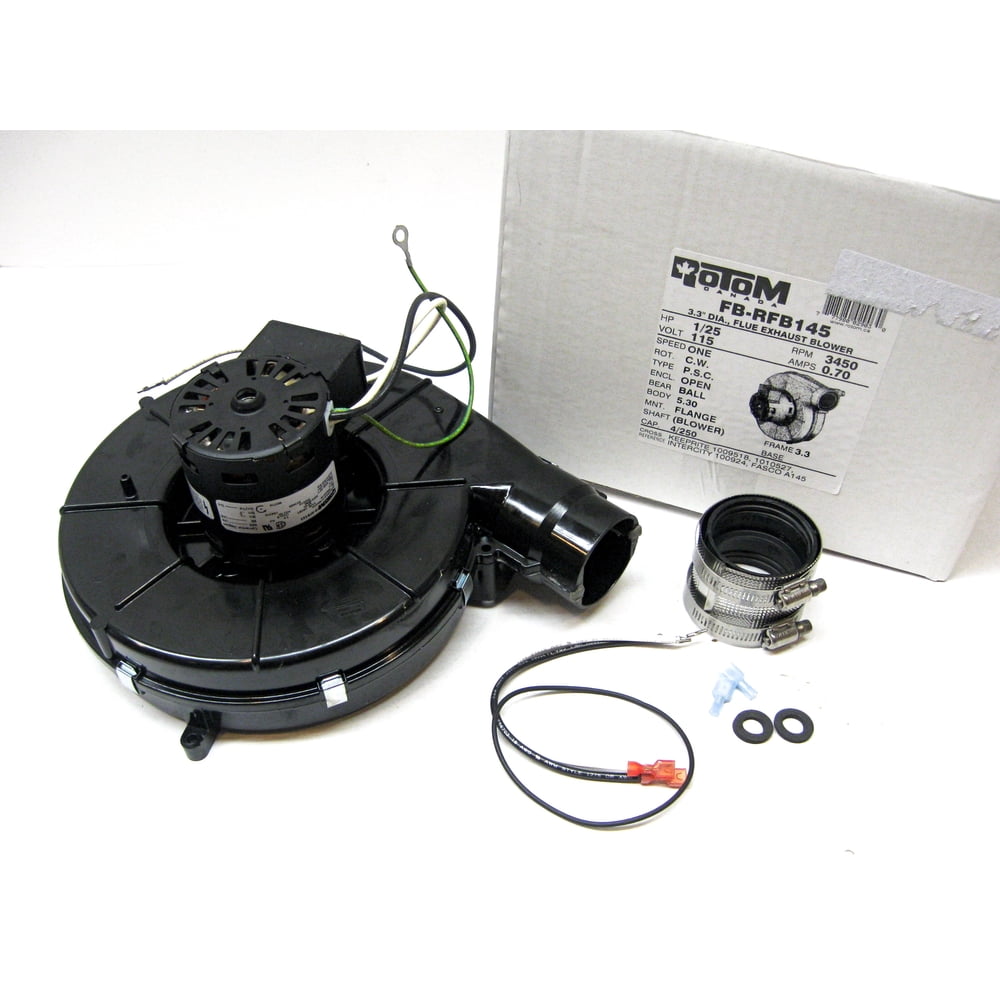 Rotom RFB145 Furnace Draft Inducer Blower Motor for Airco Comfortmaker