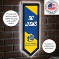 thumbnail image 5 of Evergreen Ultra-Thin Glazelight LED Wall Decor, Pennant, South Dakota State University- 9 x 23 Inches Made In USA, 5 of 5