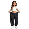 thumbnail image 3 of Girls' Athletic Regular Fit Workout Jogger Sweatpants with Pockets 6-7 Years, 3 of 7