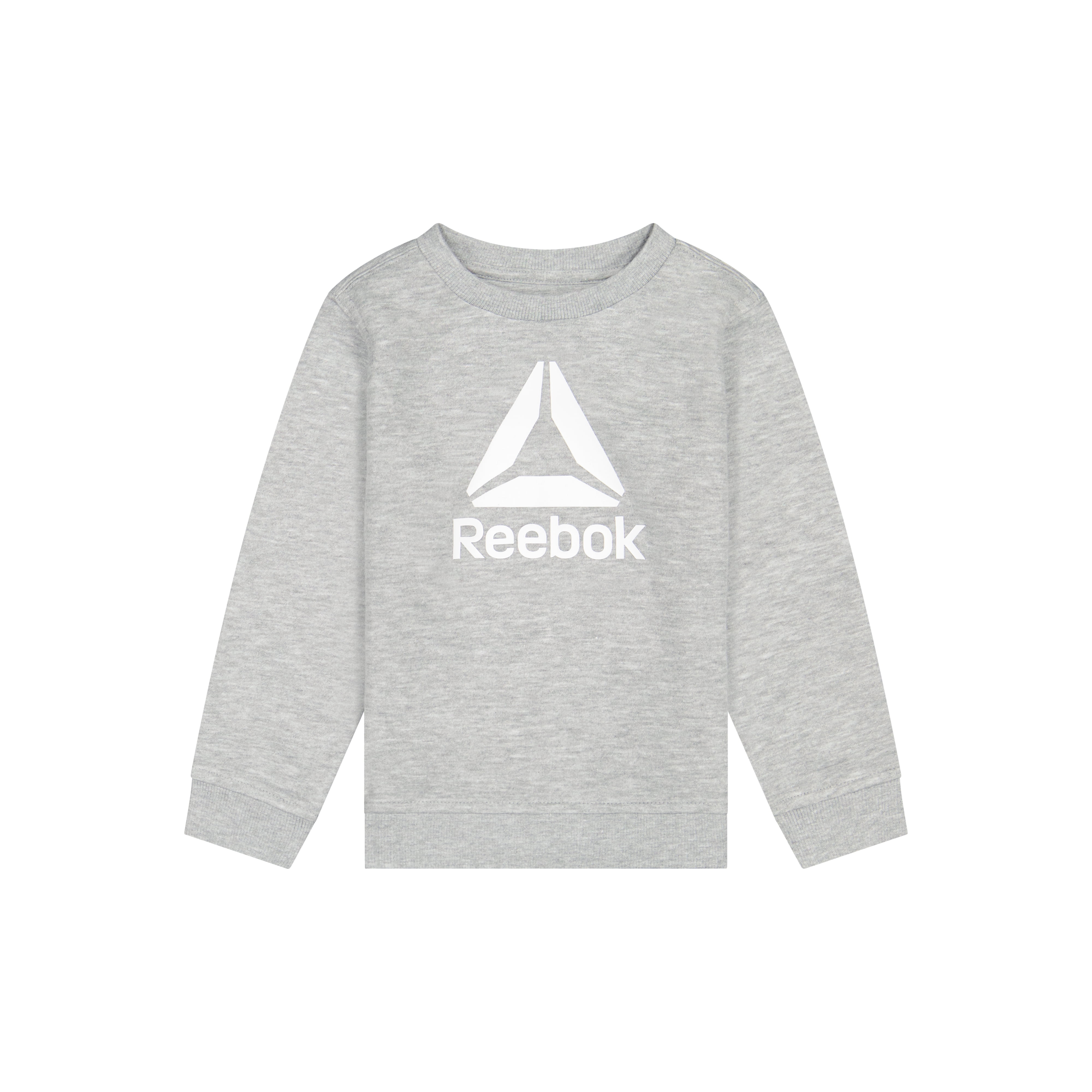 Reebok Toddler Fleece Crew and Jogger Set, 2-Piece, Sizes 12M-5T