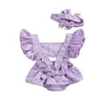 thumbnail image 2 of Combinaison à Manches Courtes avec Bandeau pour Bébé, 2 of 6