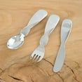thumbnail image 2 of Alessi "Alessini" 3pc Stainless Steel Children's Cutlery / Flatware Set, 2 of 4