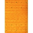 thumbnail image 1 of Ahgly Company Indoor Rectangle Abstract Yellow Contemporary Area Rugs, 6' x 9', 1 of 4