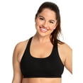 thumbnail image 4 of Fruit of the Loom Women's Tank Style Cotton Sports Bra, 3-Pack, Style- 9012, 4 of 6