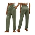 thumbnail image 5 of SUNSIOM Pantalon de Pyjama pour Femmes Doux et Confortable Taille Haute avec Poches Bas de Pyjama Extensible, 5 of 5