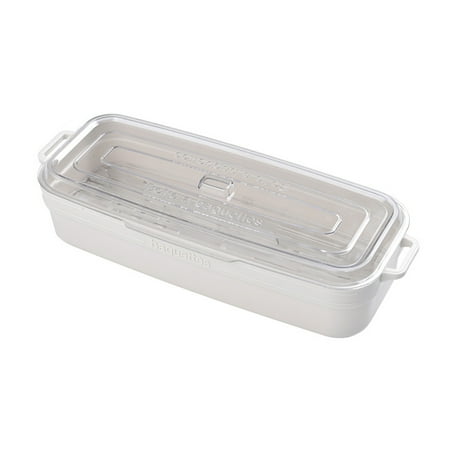 

SunHLX Chopsticks Box with Lid Drain Rack Handle Dust-proof Chopstick Cage Kitchen Storage Box Household Supplies