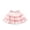 Pink, variant on Ticikt Layered Hem Skirt for Girls Party Tutu Dress with Flowy,Color:Hot Pink
