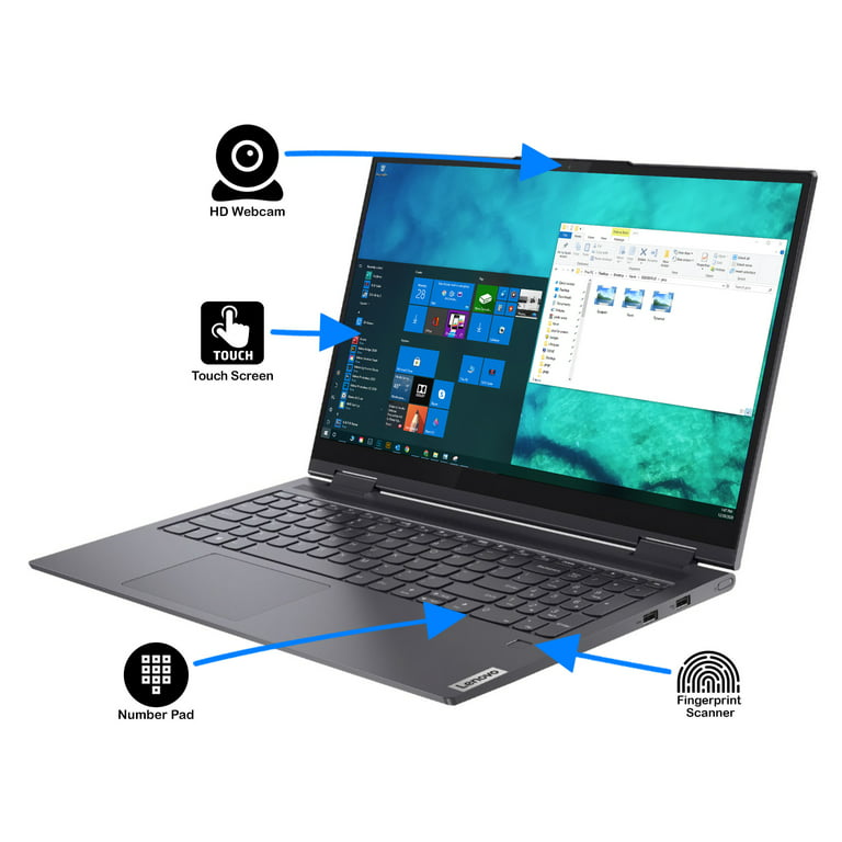 Lenovo 15.6 Yoga 7i Multi-Touch 2-in-1 Laptop 82BJ007WUS B&H
