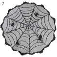 thumbnail image 2 of Table Cloth Funny Portable Lace Halloween Spider Web Pattern Dinner Tablecover Runner Door Curtain for Festival, 2 of 7