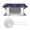thumbnail image 6 of ZUXONGSY Butterfly Tissue Box Covers Rectangle PU Leather Tissue Cube Box Cover with Snap Button Decorative Holder Organizer Wear Resistant Aesthetic Decor for Women Men, 6 of 7