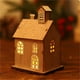thumbnail image 3 of onlyliua Liquidación Decoraciones Navideñas Led Luminiscencia Casa Pequeña con Colgante de Navidad de Casa de Madera Pequeña, 3 of 4