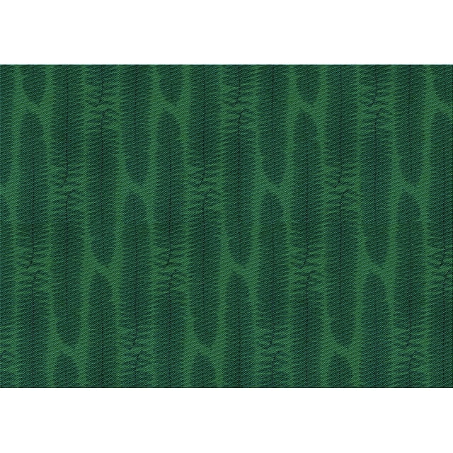 Ahgly Company Machine Washable Indoor Rectangle Transitional Deep Emerald Green Area Rugs, 3' x 5'