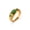 Green opal, variant on Stainless Steel Fashion Ring For Women Triple Stone Opal Green Pink Turquoise Sapphire White OpalStone Jewelry