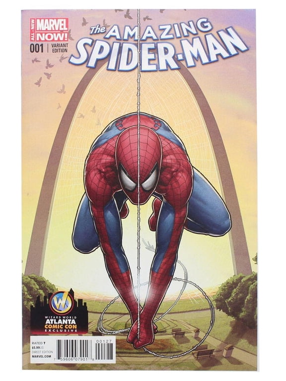 Collectible Marvel Comics Amazing Spider-Man #001 Wizard World Atlanta 2014 Exclusive Cover