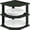Black, variant on Plate Organizer for Cabinet - 3 Tier Bamboo Corner Shelf Cabinet Organizer for Plates, Bowls, Mugs and Pantry Storage, Space Saving Countertop and Cabinet Corner Shelf,