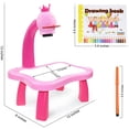 thumbnail image 2 of Mesa de proyector de dibujo para niños, juguete de proyector Trace and Draw, 2 of 8