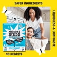 thumbnail image 4 of Molly’s Suds Laundry Detergent Sheets | Gentle on Sensitive Skin, Stain-Fighting | Liquidless & Plastic-Free Packaging | 70 Loads (Peppermint), 4 of 7