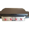 thumbnail image 6 of Backyard Life Gear Hinged Cover Lid for Camp Chef Flat Top Griddle - Black,CCFTG600HC-BL, 6 of 6