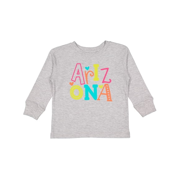 Inktastic Arizona Boys or Girls Long Sleeve Toddler T-Shirt
