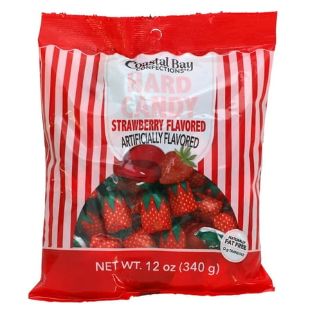 Coastal Bay Confections Strawberry Filled Candy, 12 oz.