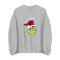 thumbnail image 4 of Women Christmas Sweat Shirt Xmas Long Sleeve Shirts Crewneck Pullover Light Gray XL, 4 of 4