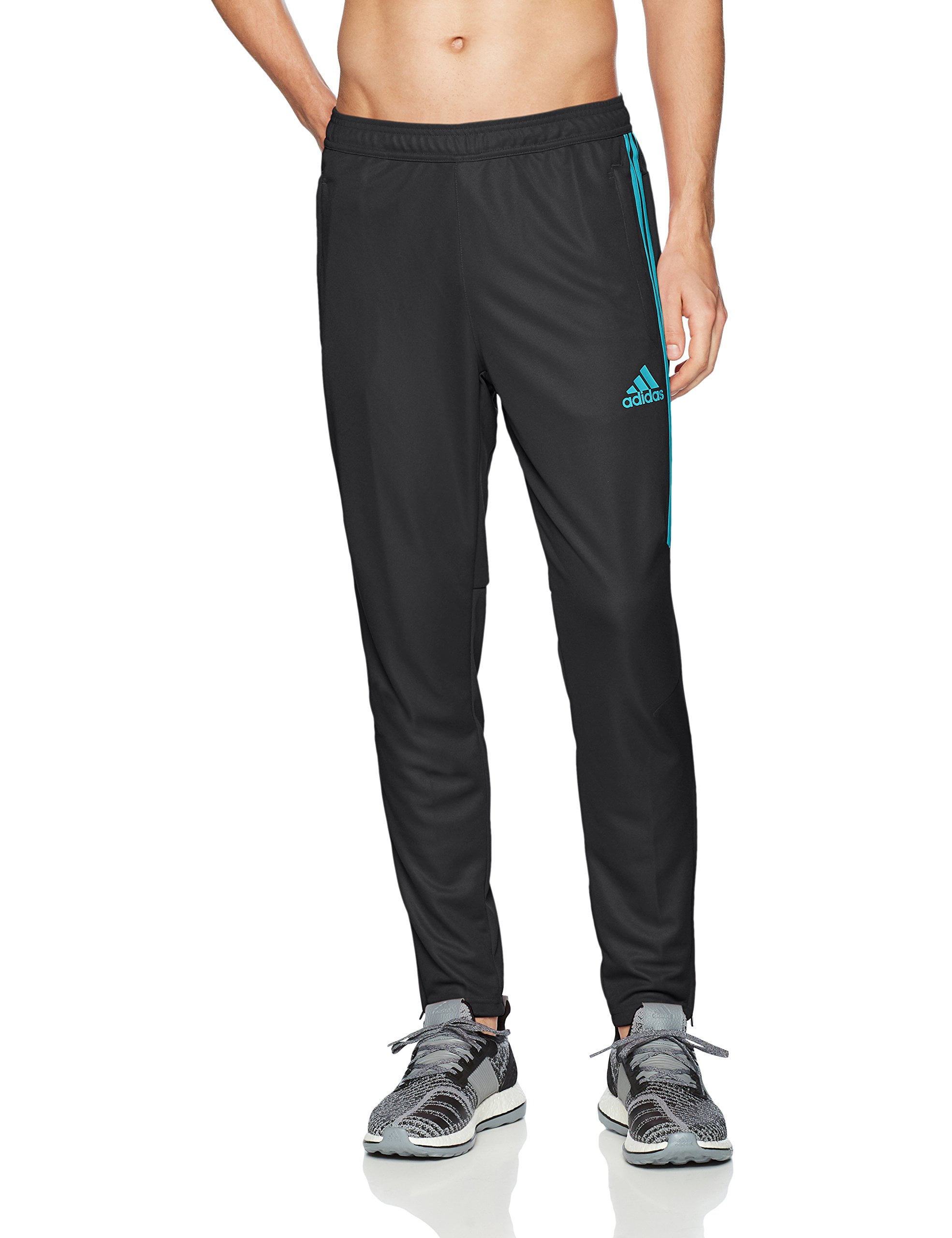 Adidas Activewear Bottoms - Adidas Blue Mens Jogging Tapered Fit Sweat Pants - Walmart.com