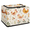 Multicolor 4, variant on ADECORIVY Cute Dogs Fabric Storage Bin with Lid, Decorative Closet Shelf Organizers, Pug Foldable Basket Box Clothes Storage Bin with Handles