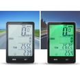 thumbnail image 2 of Tachometer Back Light Single Bike Wired Speedometer English Display With Extended Seat(Green Light), 2 of 5