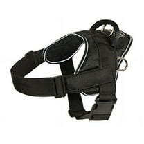 Dean & Tyler Active Dog Harness DT Harness Black Reflective Large