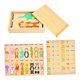 thumbnail image 2 of Rompecabezas de madera, juguetes educativos para niños, actividades de aprendizaje cognitivo, juegos reutilizables para emparejar y contar números en, 2 of 9