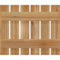 thumbnail image 5 of 22 3/4"W x 19"H TimberCraft Six 3 3/8" Boards Spaced Board-n-Batten Shutters, Rough Sawn Western Red Cedar (Per Pair), 5 of 13