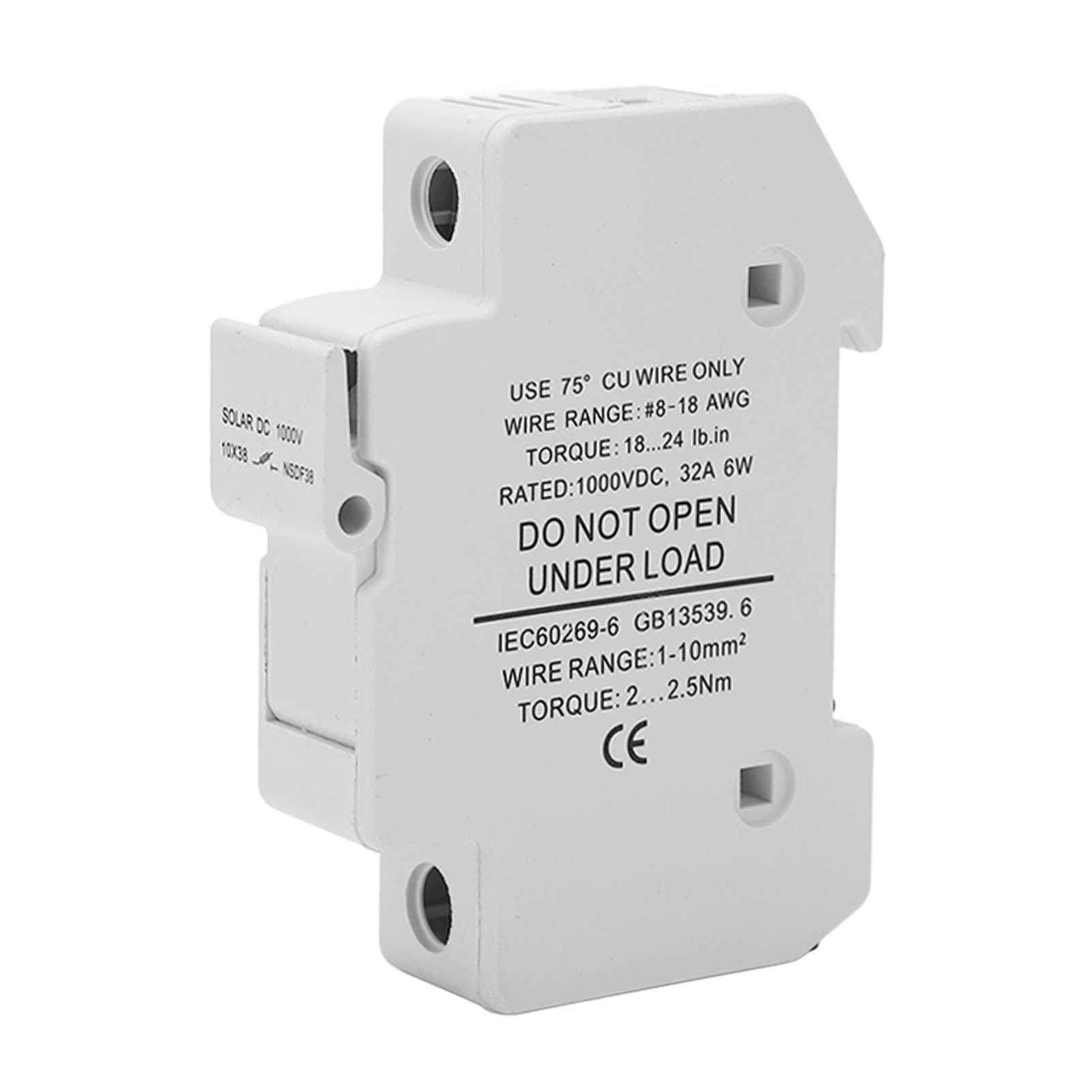 32a Dc Circuit Breaker Pv Dc Fuse Box Circuit Breaker DC Circuit Breaker 1 Pole 32A PV Fuse Box