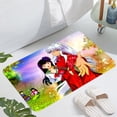 thumbnail image 3 of Popular Anime De Dibujos Animados Inuyasha Patrón De Impresión Felpudo Para Baño Cocina Alfombras De Entrada Decoración Del Hogar Antideslizante Alfombra De Piso 60x40cm, 3 of 4