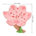 thumbnail image 2 of OULII Car Air Vent Clips Pink Flower Shape Freshener for Car Interior Decoration 1Set, 2 of 7